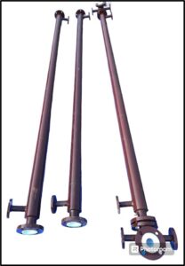 PTFE Lined Jacketed Pipes