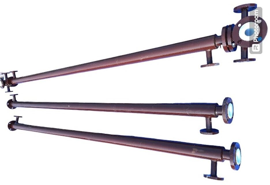 PTFE Lined Jacketed Pipes