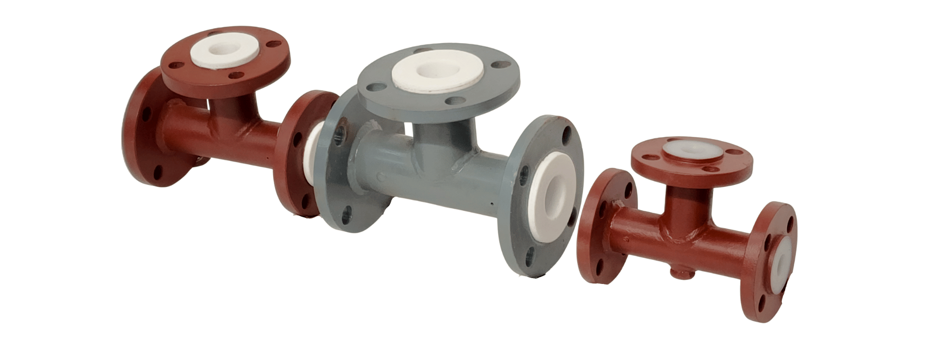 PTFE Lined Equal Tee